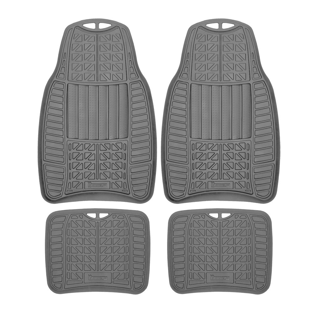 Car Mat 4Pc Set - All-Weather Rubber